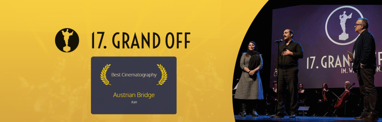 Austrian Bridge movie , directed by Ahmad Azad and produced by Rahil Ilka won an award for Best Cinematography at 17th Grand OFF - World Independent Film Awards in Poland 2023